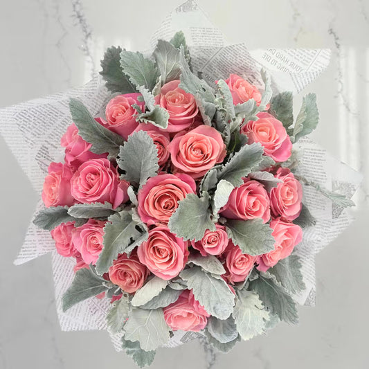 Pink Frost Bouquet