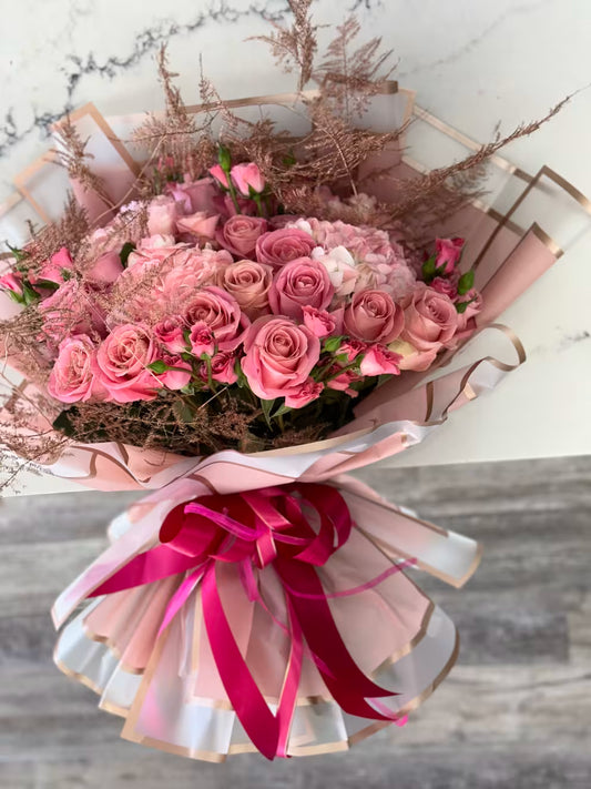 Blushing Beauty Bouquet