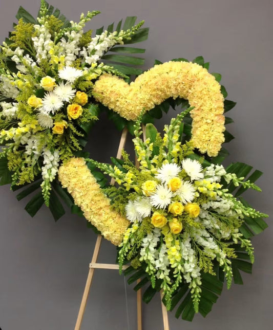 Golden Grace Heart
