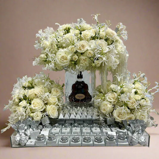 Three Tier Cognac & Chocolates Tray