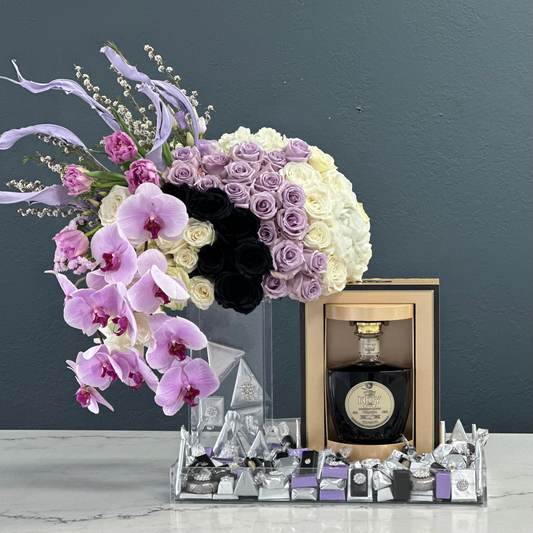 Lavish Noir Chocolate Tray