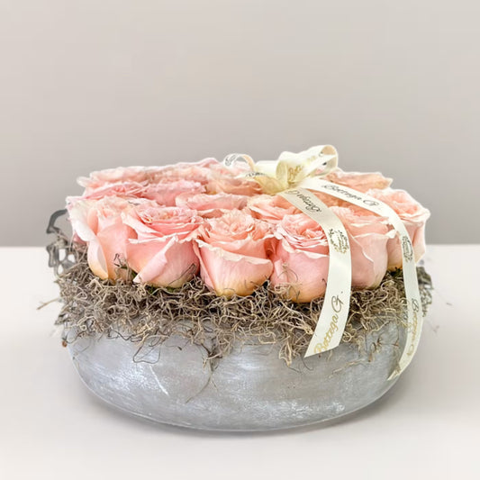 Peach-Pink Assorted Roses