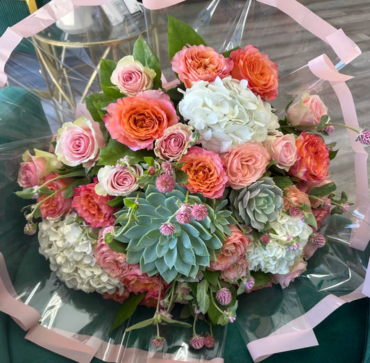 Pastel Ranunculus Bouquet